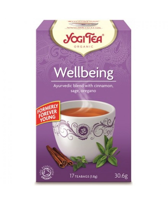 ΥOGI TEA WELBEING (Forever Young) BIO 17φακ. Yogi Tea